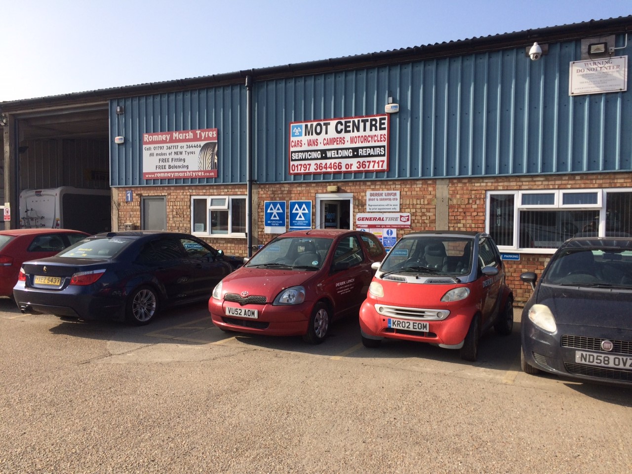 Derek Linch (MOT and Service) Ltd | Romney Marsh Tyres